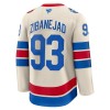 Dresovi New York Rangers Fanatics Premium Mika Zibanejad 2025-26 Winter Classic Bijela - Muške