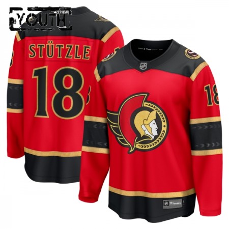 Dresovi Ottawa Senators Fanatics Premium Tim Stutzle 2025-26 Treći Crvena - Dječji