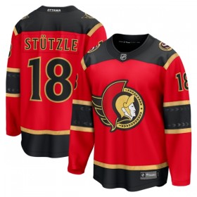 Dresovi Ottawa Senators Fanatics Premium Tim Stutzle 2025-26 Treći Crvena - Muške