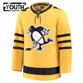 Dresovi Pittsburgh Penguins Fanatics Premium Custom 2025-26 Treći Gold - Dječji