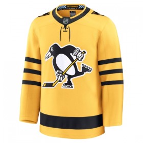 Dresovi Pittsburgh Penguins Fanatics Premium Custom 2025-26 Treći Gold - Muške