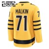 Dresovi Pittsburgh Penguins Fanatics Premium Evgeni Malkin 2025-26 Treći Gold - Dječji
