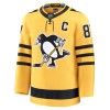 Dresovi Pittsburgh Penguins Fanatics Premium Sidney Crosby 2025-26 Treći Gold - Muške