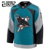 Dresovi San Jose Sharks Fanatics Premium Macklin Celebrini 2025-26 Treći Teal - Dječji