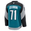 Dresovi San Jose Sharks Fanatics Premium Macklin Celebrini 2025-26 Treći Teal - Muške