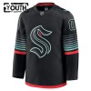 Dresovi Seattle Kraken Fanatics Premium Custom 2025-26 Treći Crno - Dječji