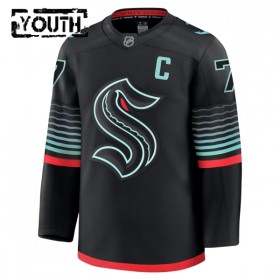 Dresovi Seattle Kraken Fanatics Premium Eberle Jordan 2025-26 Treći Crno - Dječji