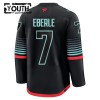 Dresovi Seattle Kraken Fanatics Premium Eberle Jordan 2025-26 Treći Crno - Dječji