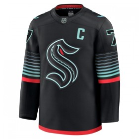 Dresovi Seattle Kraken Fanatics Premium Eberle Jordan 2025-26 Treći Crno - Muške
