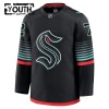 Dresovi Seattle Kraken Fanatics Premium Mason Marchment 2025-26 Treći Crno - Dječji