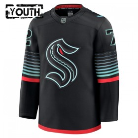 Dresovi Seattle Kraken Fanatics Premium Mason Marchment 2025-26 Treći Crno - Dječji