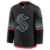 Dresovi Seattle Kraken Fanatics Premium Philipp Grubauer 2025-26 Treći Crno - Muške