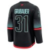 Dresovi Seattle Kraken Fanatics Premium Philipp Grubauer 2025-26 Treći Crno - Muške