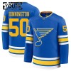 Dresovi St. Louis Blues Fanatics Premium Binnington Jordan 2025-26 Domaći Plava - Dječji