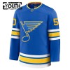 Dresovi St. Louis Blues Fanatics Premium Binnington Jordan 2025-26 Domaći Plava - Dječji