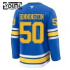 Dresovi St. Louis Blues Fanatics Premium Binnington Jordan 2025-26 Domaći Plava - Dječji
