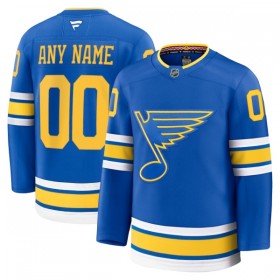 Dresovi St. Louis Blues Fanatics Premium Custom 2025-26 Domaći Plava - Muške