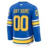 Dresovi St. Louis Blues Fanatics Premium Custom 2025-26 Domaći Plava - Muške