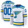 Dresovi St. Louis Blues Fanatics Premium Custom 2025-26 Gostujući Bijela - Muške