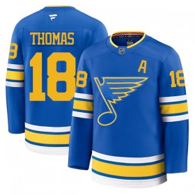 Dresovi St. Louis Blues Fanatics Premium Robert Thomas 2025-26 Domaći Plava - Muške