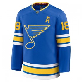 Dresovi St. Louis Blues Fanatics Premium Robert Thomas 2025-26 Domaći Plava - Muške