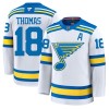 Dresovi St. Louis Blues Fanatics Premium Robert Thomas 2025-26 Gostujući Bijela - Muške Dresovi St. Louis Blues Fanatics Premium Robert Thomas 2025-26 Gostujući Bijela - Muške