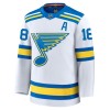Dresovi St. Louis Blues Fanatics Premium Robert Thomas 2025-26 Gostujući Bijela - Muške