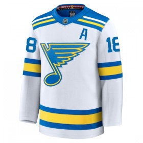 Dresovi St. Louis Blues Fanatics Premium Robert Thomas 2025-26 Gostujući Bijela - Muške