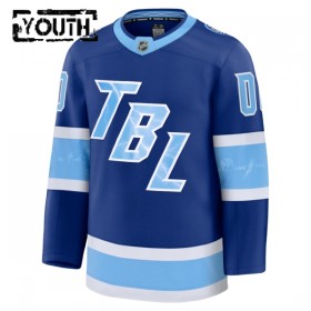 Dresovi Tampa Bay Lightning Fanatics NHL Stadium Series Premium Custom 2025-26 Plava - Dječji