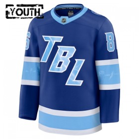 Dresovi Tampa Bay Lightning Fanatics NHL Stadium Series Premium Nikita Kucherov 2025-26 Plava - Dječji