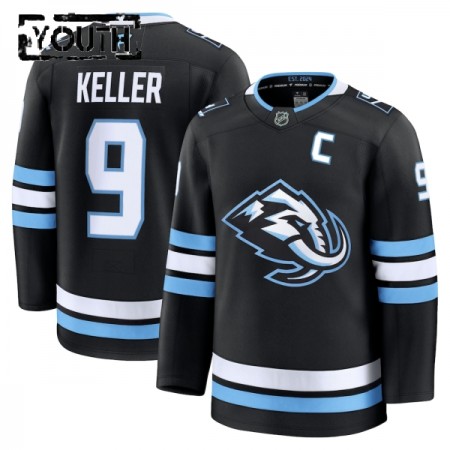 Dresovi Utah Hockey Club Fanatics Premium Clayton Keller 2025-26 Domaći Crno - Dječji