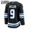 Dresovi Utah Hockey Club Fanatics Premium Clayton Keller 2025-26 Domaći Crno - Dječji