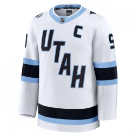 Dresovi Utah Hockey Club Fanatics Premium Clayton Keller Gostujući Bijela - Muške