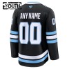 Dresovi Utah Hockey Club Fanatics Premium Custom 2025-26 Domaći Crno - Dječji