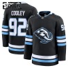 Dresovi Utah Hockey Club Fanatics Premium Logan Cooley 2025-26 Domaći Crno - Dječji