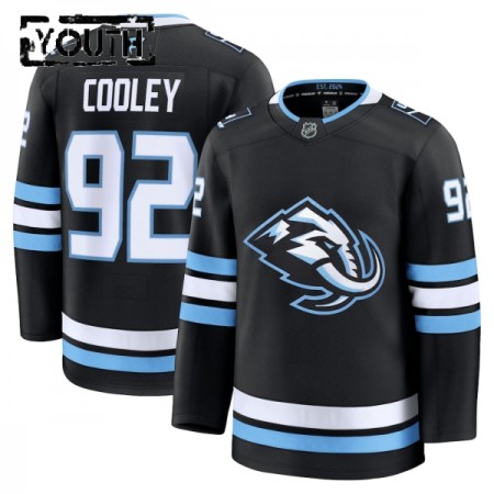Dresovi Utah Hockey Club Fanatics Premium Logan Cooley 2025-26 Domaći Crno - Dječji