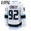 Dresovi Utah Hockey Club Fanatics Premium Logan Cooley Gostujući Bijela - Dječji