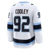 Dresovi Utah Hockey Club Fanatics Premium Logan Cooley Gostujući Bijela - Muške