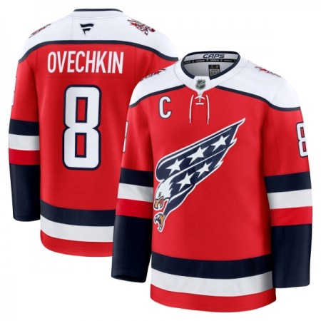 Dresovi Washington Capitals Fanatics Premium Alex Ovechkin 2025-26 Treći Crvena - Muške
