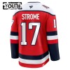 Dresovi Washington Capitals Fanatics Premium Dylan Strome 2025-26 Treći Crvena - Dječji