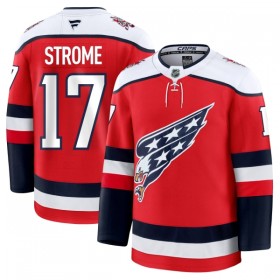 Dresovi Washington Capitals Fanatics Premium Dylan Strome 2025-26 Treći Crvena - Muške