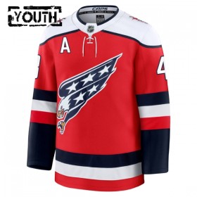 Dresovi Washington Capitals Fanatics Premium Tom Wilson 2025-26 Treći Crvena - Dječji