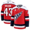Dresovi Washington Capitals Fanatics Premium Tom Wilson 2025-26 Treći Crvena - Muške Dresovi Washington Capitals Fanatics Premium Tom Wilson 2025-26 Treći Crvena - Muške