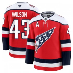 Dresovi Washington Capitals Fanatics Premium Tom Wilson 2025-26 Treći Crvena - Muške